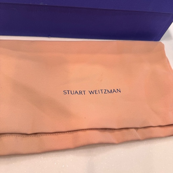 NEW! STUART WEITZMAN Maverick Black Leather Pull-On Boots Women's Sz 6.5 - Picture 6 of 10